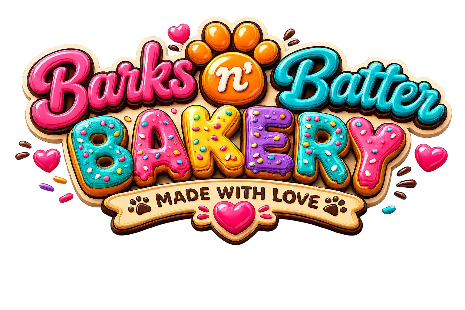 Barks n' Batter Bakery Logo